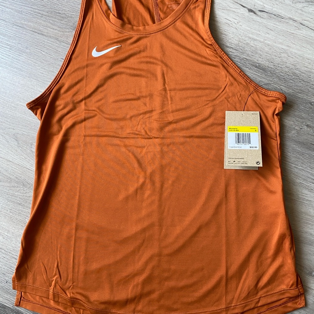 Nike Athletic Orange Tank